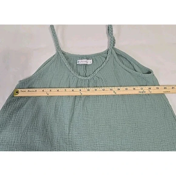 Paradise Women's Large Sage Green Shorts Set - Picture 3 of 14